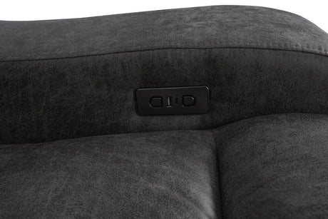 Demetrius Dark Gray Power Sofa & Loveseat by Furniture of America at Eve Furniture