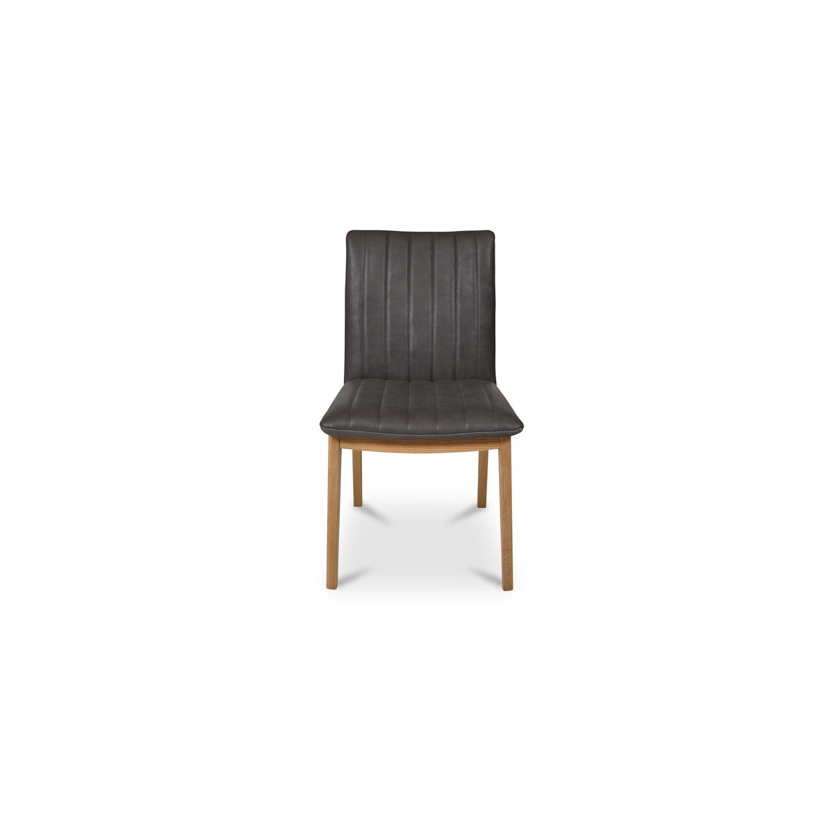 Demi Brown Dining Leather Chair (Set of 2) by Moe's Home at Eve Furniture