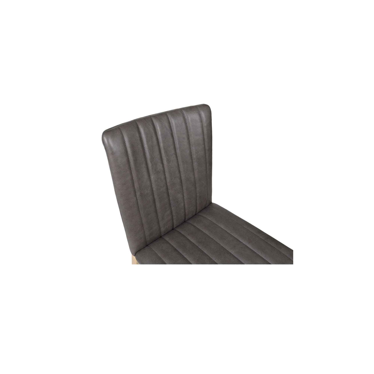Demi Brown Dining Leather Chair (Set of 2) by Moe's Home at Eve Furniture