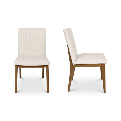 Demi Cream Dining Chair (Set of 2) by MOES at Eve Furniture