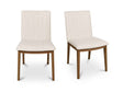 Demi Cream Dining Chair (Set of 2) by Moe's Home at Eve Furniture