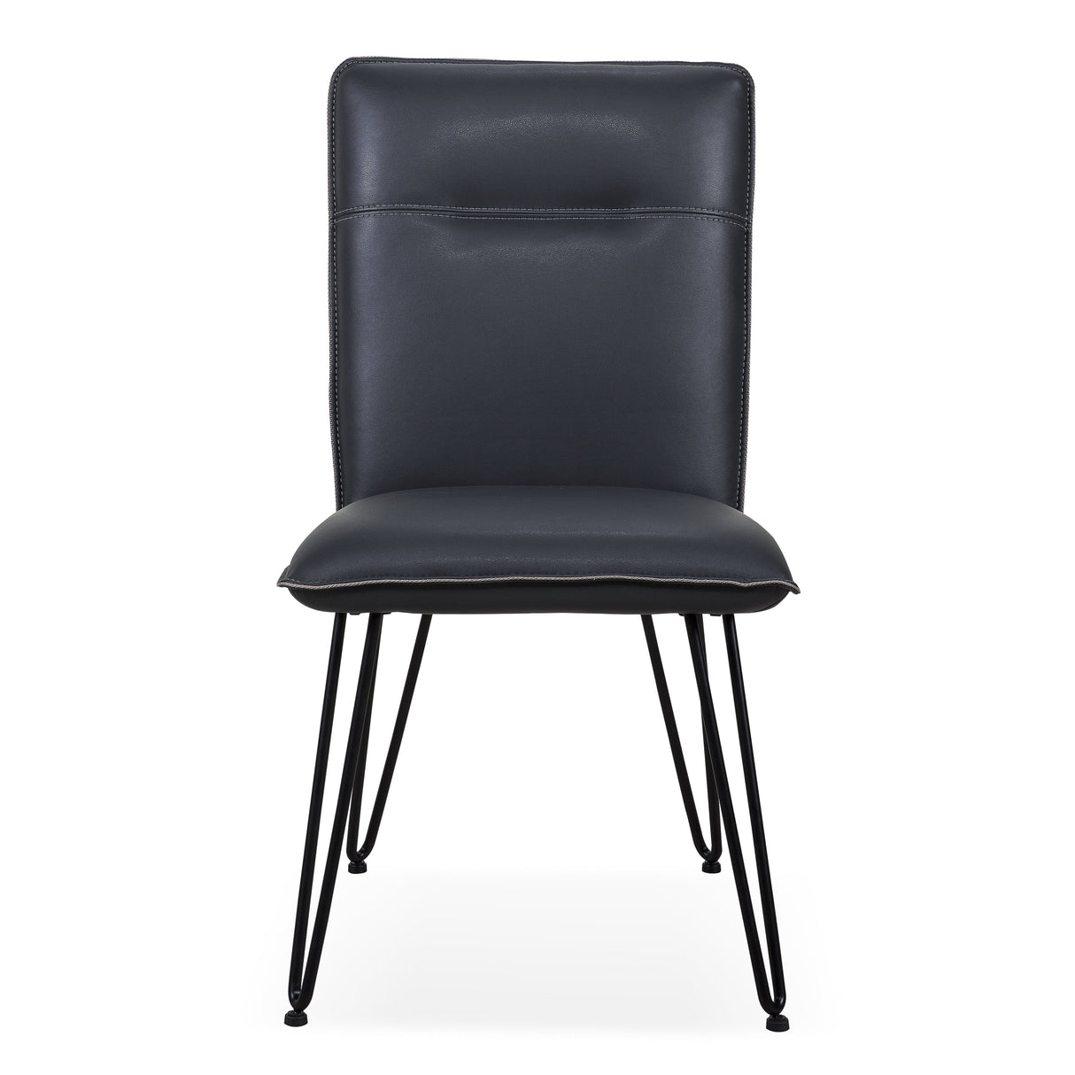 Demi Hairpin Leg Modern Dining Chair in Cobalt (Set of 2) by Modus Furniture at Eve Furniture