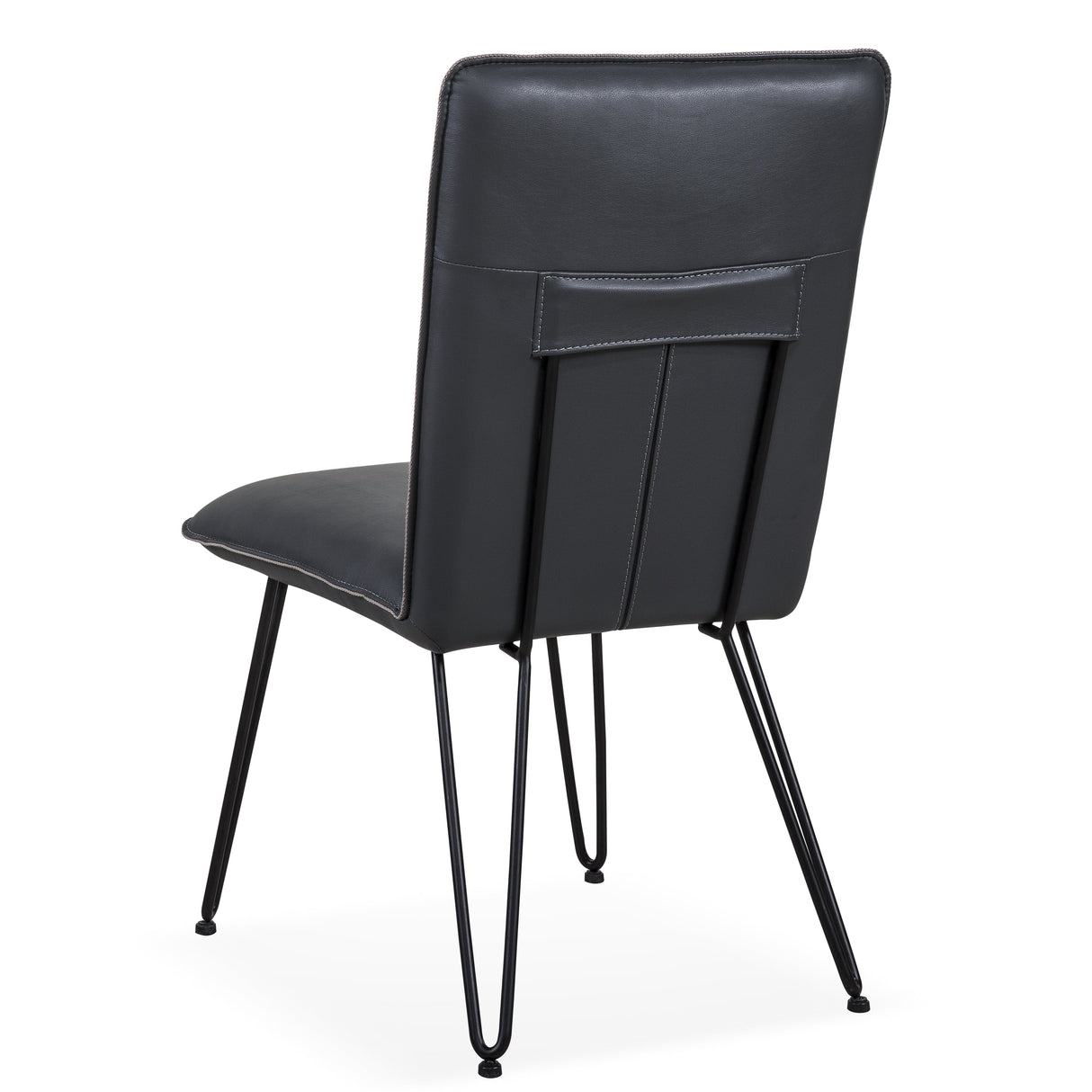 Demi Hairpin Leg Modern Dining Chair in Cobalt (Set of 2) by Modus Furniture at Eve Furniture