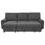 Demko Granite Sleeper Sectional Sofa with Speaker and Storage Chaise by Coaster at Eve Furniture