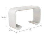 Dena Whitewashed Console Table by Zuomod at Eve Furniture