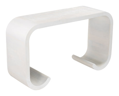 Dena Whitewashed Console Table by Zuomod at Eve Furniture