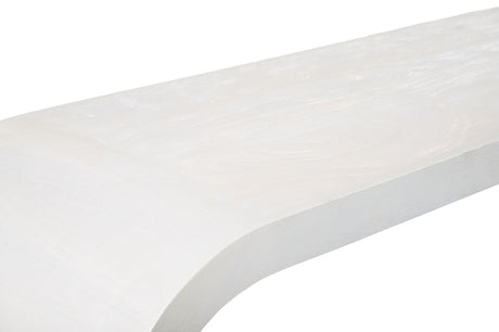 Dena Whitewashed Console Table by Zuomod at Eve Furniture