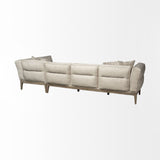 Denali III Beige Upholstered Wooden Frame Sectional by Mercana at Eve Furniture