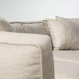 Denali III Beige Upholstered Wooden Frame Sectional by Mercana at Eve Furniture