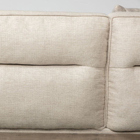 Denali III Beige Upholstered Wooden Frame Sectional by Mercana at Eve Furniture