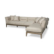 Denali III Beige Upholstered Wooden Frame Sectional by Mercana at Eve Furniture