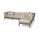 Denali III Beige Upholstered Wooden Frame Sectional by Mercana at Eve Furniture