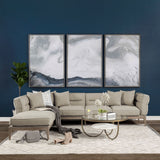 Denali IV Beige Upholstered Wooden Frame Left Four Seater Sectional by Mercana at Eve Furniture