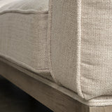 Denali IV Beige Upholstered Wooden Frame Left Four Seater Sectional by Mercana at Eve Furniture