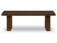 Denby Brown Outdoor Coffee Table by Moe's Home at Eve Furniture