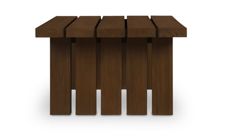 Denby Outdoor Coffee Table Brown by Moe's Home at Eve Furniture