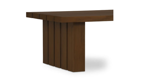 Denby Outdoor Coffee Table Brown by Moe's Home at Eve Furniture