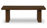 Denby Outdoor Coffee Table Brown by Moe's Home at Eve Furniture