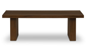 Denby Outdoor Coffee Table Brown by Moe's Home at Eve Furniture