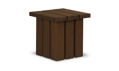 Denby Outdoor Side Table Brown by Moe's Home at Eve Furniture