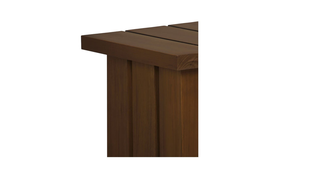 Denby Outdoor Side Table Brown by Moe's Home at Eve Furniture