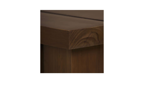 Denby Outdoor Side Table Brown by Moe's Home at Eve Furniture