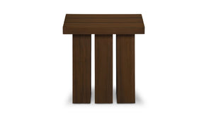 Denby Outdoor Side Table Brown by Moe's Home at Eve Furniture