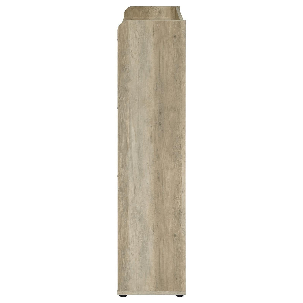 Denia Antique Pine and White 3-tier Shoe Storage Cabinet by Coaster at Eve Furniture