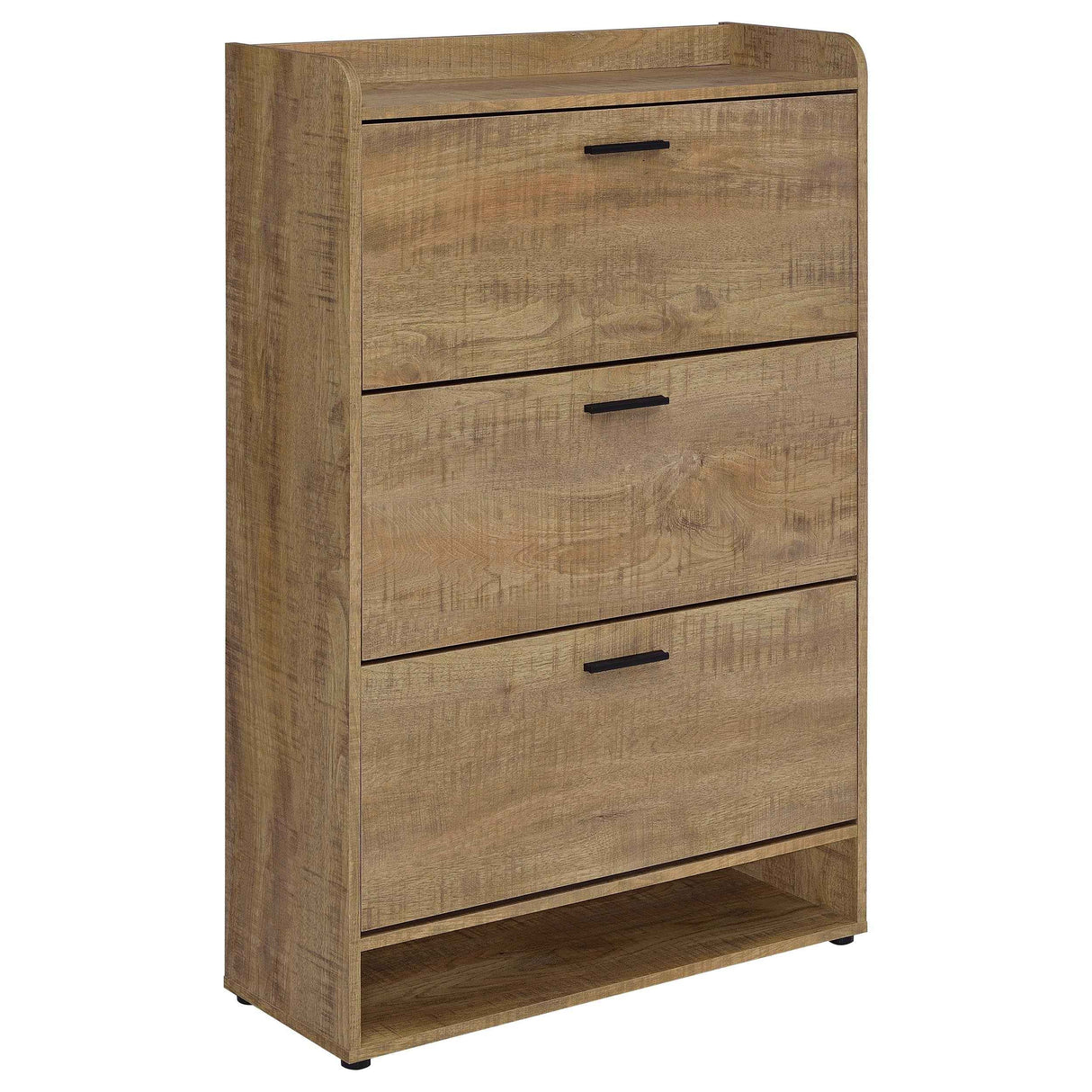 Denia Mango 3-tier Engineered Wood Shoe Cabinet by Coaster at Eve Furniture