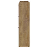 Denia Mango 3-tier Engineered Wood Shoe Cabinet by Coaster at Eve Furniture