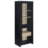 Denison Black 3-Piece Entertainment Center 79-inch TV Stand by Coaster at Eve Furniture