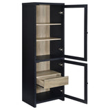 Denison Black 3-Piece Entertainment Center 79-inch TV Stand by Coaster at Eve Furniture