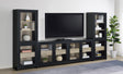 Denison Black 3-Piece Entertainment Center 79-inch TV Stand by Coaster at Eve Furniture