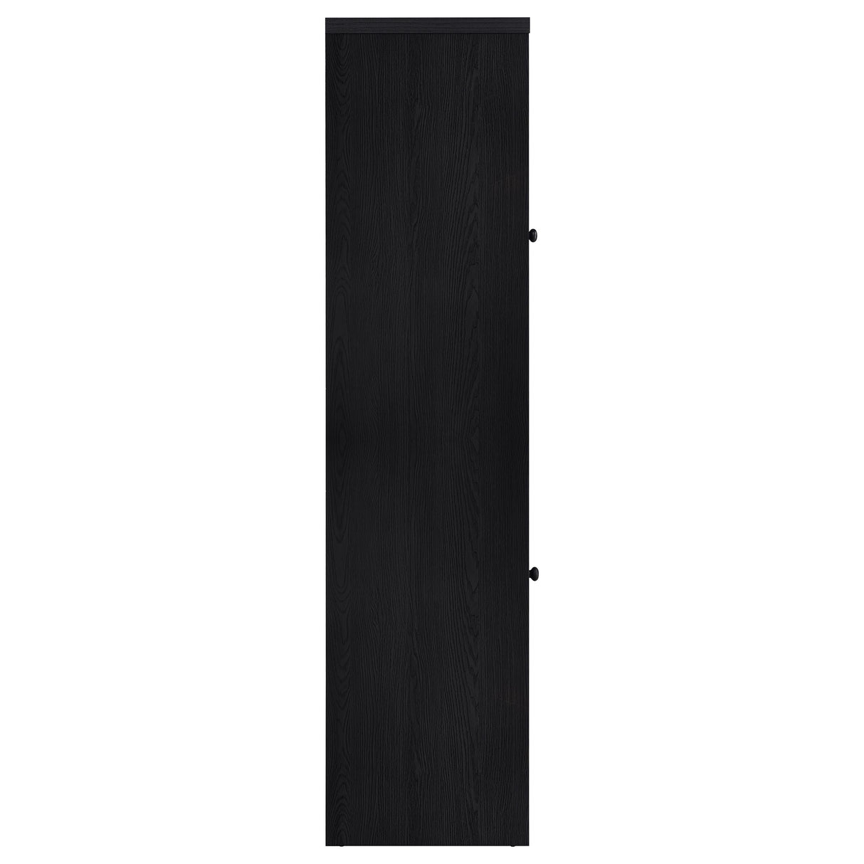Denison Black 67-inch 2-Door Media Tower Storage Cabinet by Coaster at Eve Furniture