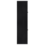 Denison Black 67-inch 2-Door Media Tower Storage Cabinet by Coaster at Eve Furniture