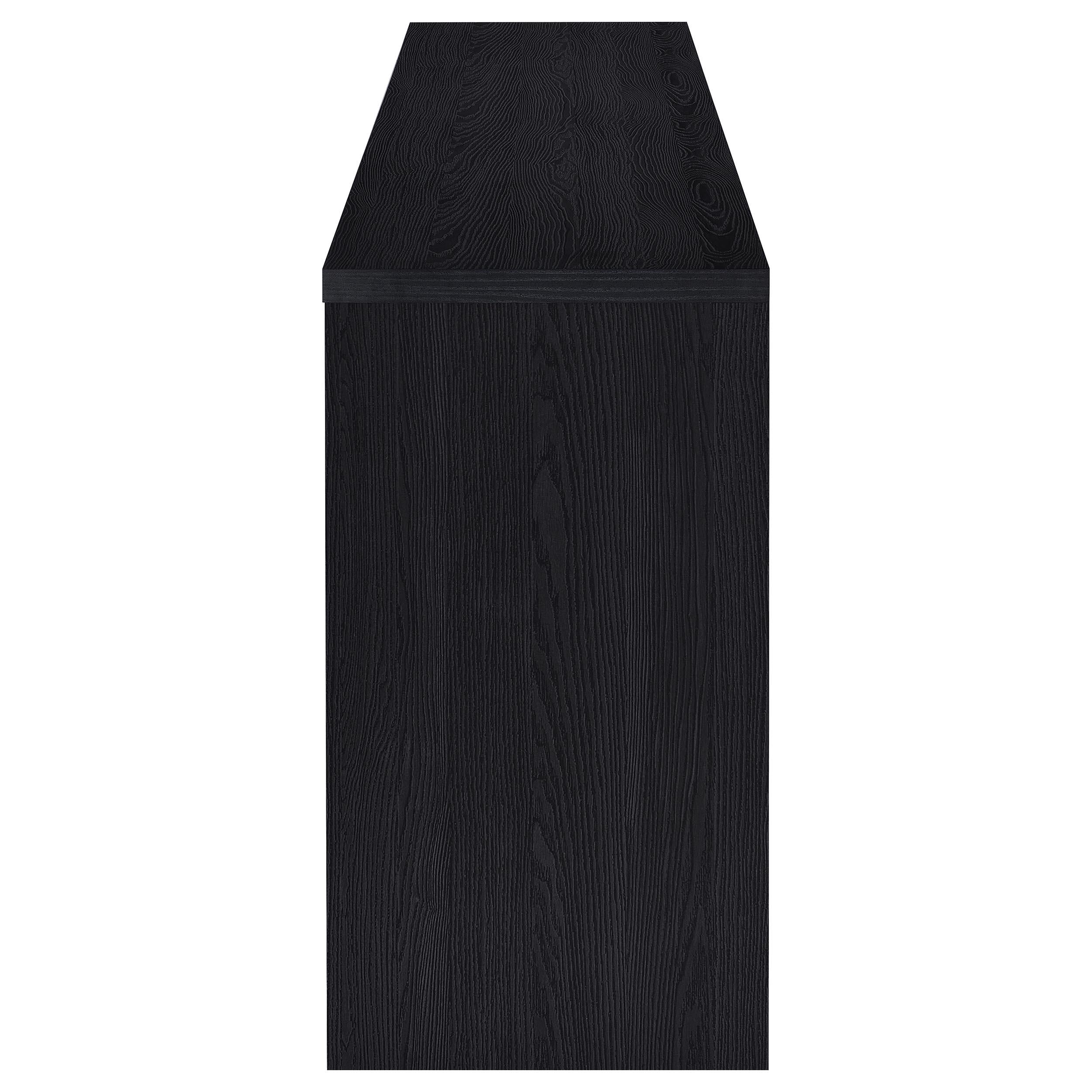 Denison Black 79-inch 4-Door TV Stand Media Console - Eve Furniture