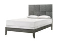 Denker Gunmetal Full Panel Bed by Crown Mark at Eve Furniture