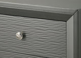 Denker Gunmetal Panel Bedroom Set by Crown Mark at Eve Furniture