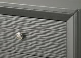 Denker Gunmetal Panel Bedroom Set by Crown Mark at Eve Furniture