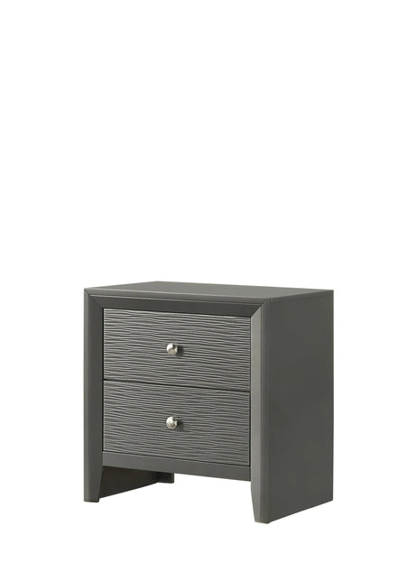 Denker Gunmetal Panel Youth Bedroom Set by Crown Mark at Eve Furniture