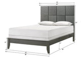 Denker Gunmetal Panel Youth Bedroom Set by Crown Mark at Eve Furniture