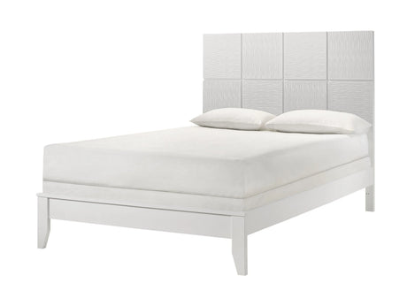 Denker White Panel Bedroom Set by Crown Mark at Eve Furniture