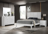 Denker White Panel Bedroom Set by Crown Mark at Eve Furniture