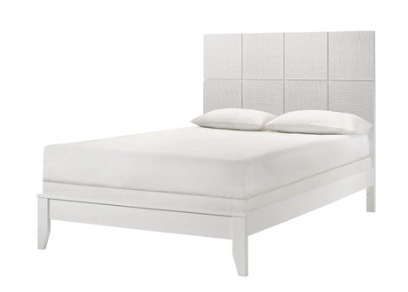Denker White Panel Bedroom Set by Crown Mark at Eve Furniture