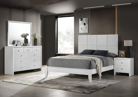 Denker White Panel Youth Bedroom Set by Crown Mark at Eve Furniture