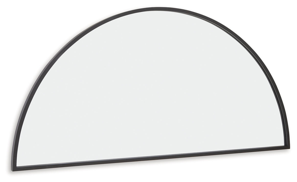 Denlow Black Accent Mirror