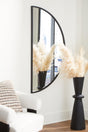 Denlow Black Accent Mirror by Ashley at Eve Furniture