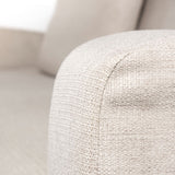 Denly II Beige Slipcover Three Seater Sofa by Mercana at Eve Furniture