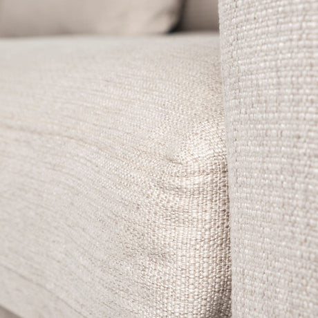 Denly II Beige Slipcover Three Seater Sofa by Mercana at Eve Furniture
