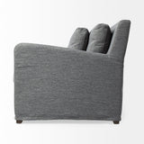 Denly II Casterock Gray Slipcover Three Seater Sofa by Mercana at Eve Furniture